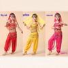 Kids' Performance Costume: Xinjiang & Indian Dance Set for Girls