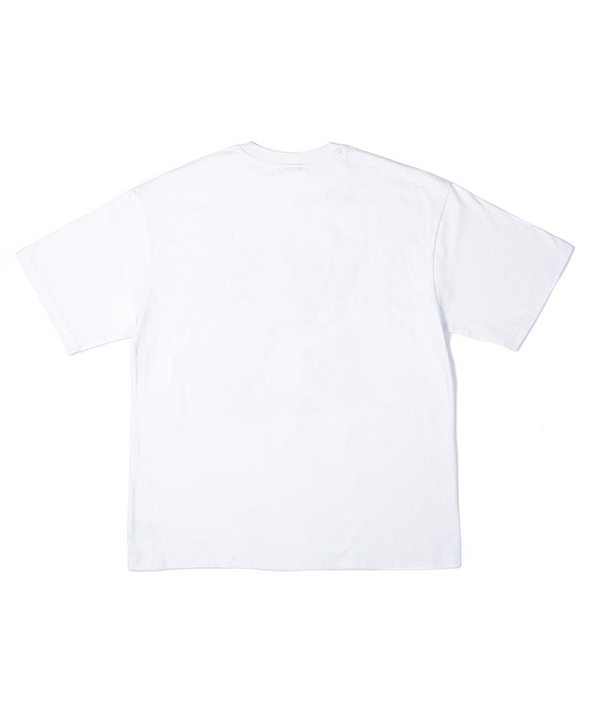 GAKKAI UNIONS Hidden Catch Short Sleeve T-Shirt White