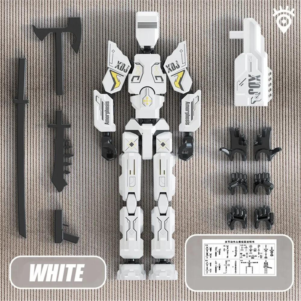 Mecha Titan 13 Actionfiguren T13 Figur Mehrfach beweglich Lucky 13 Actionfigur Dummy Computer Desktop Dekoration