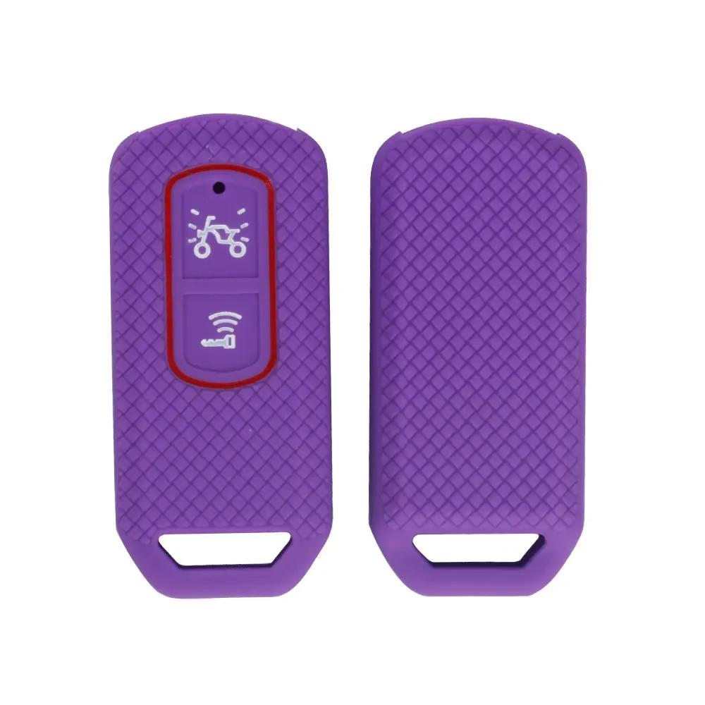 2-Tasten-Schlüssel Silikon Fernbedienungsschlüssel Abdeckung Gehäuse Für Honda ADV 150 PCX 125 Click150 Vario150 208 SH125 PCX150 PCX160 VISION SH350