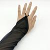 Long Fingerless Tulle Mesh Gloves for Women Elegant Bridal Sheer Arm Sleeves for Operas and Cosplay Theme Party 1920s