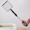 Cat Litter Shovel 3 Sections Adjustable Stainless Steel Non Stick Litter Scoop for Chicken