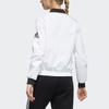 Adidas Logo Zip Collar Long Sleeve Jacket Women Jacket White GP0616-YC