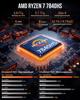 MINIPC GMK K6  16G+1T SSD  AMD Ryzen 7 Processors with Radeon Graphics AMD Radeon 780M WINDOWS 11 pro