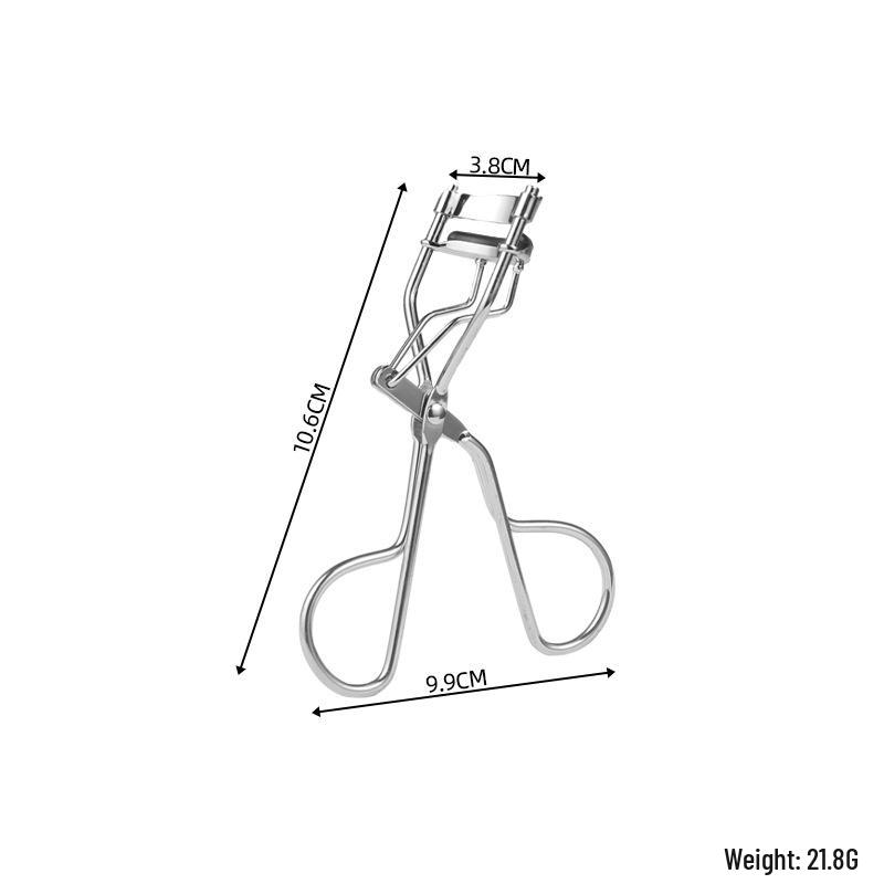 Nirance No-Pinch Eyelash Curler - Sunflower Mascara Model for Newbie Women, Wide-Angle Curling Design