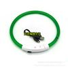 Pet luminous collar, dog luminous collar, USB charging LED fiber optic collar, flashing dog collar