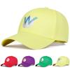 Unisex Colorful Letter Embroidery Baseball Caps Spring Autumn Outdoor Adjustable Casual Hats Sunscreen Hat