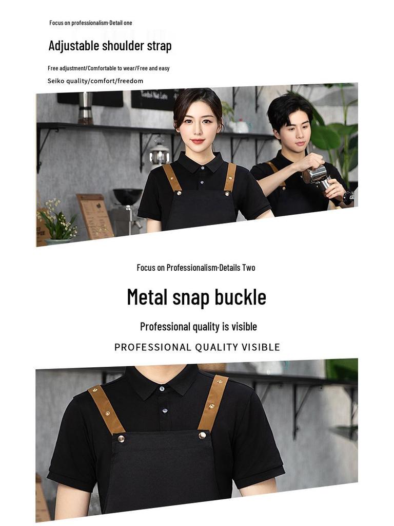 Wasserdichte Schürzen mit individuellem Logo für Küche, Salon und Café