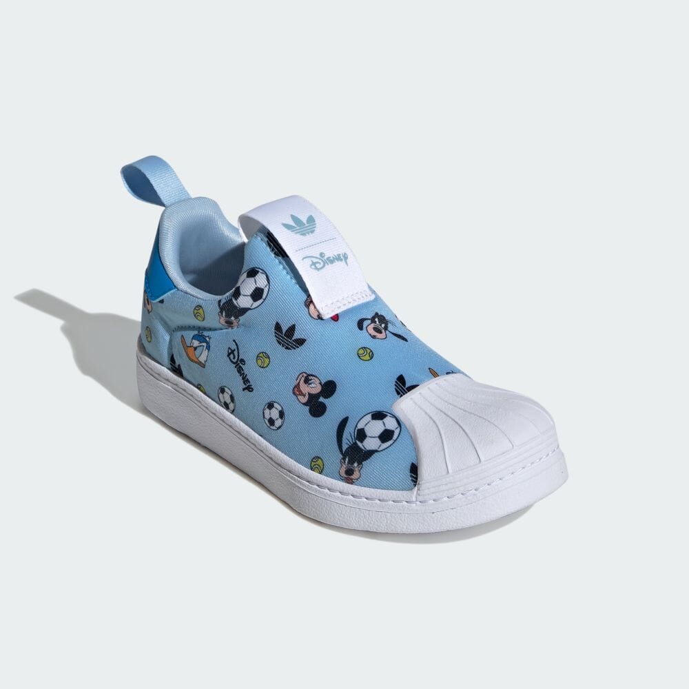 Adidas ADIDAS ORIGINALS X DISNEY MICKEY SST 360 KIDS Tenisky Clear Sky ORIGINALS Dětské / Dětské IF1273 Clear Sky/Obuv Bílá/Jasně modrá
