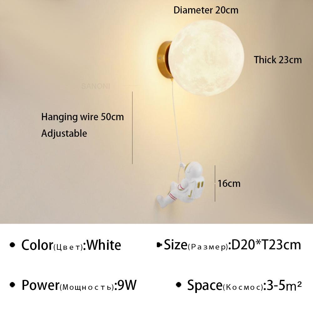 Moderne LED-Wandleuchte für Kinderzimmer, Flur, Treppe, Schlafzimmer, Nachttisch, Wohnzimmer, Heimdekor, Beleuchtungskörper, Wandleuchte, Lüster