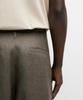 Masimodutti 100% Linen Washed Total Look Pants