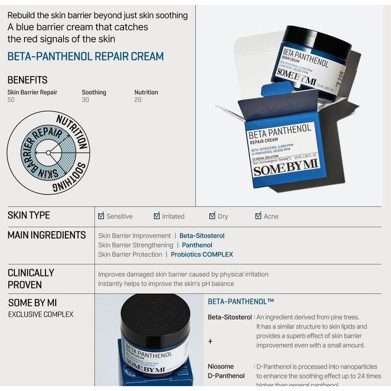 SOME BY MI Krem Beta Panthenol Repair
