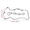 12598014 Valve Cover Gasket for Chevy Malibu 2006-2012 HHR 2006-2011 2.2L