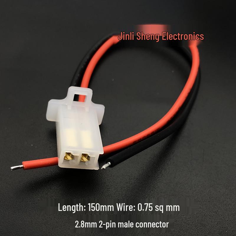 Electric Vehicle Handlebar Controller Connector: 2/3/4 Wire 2.8 Model Male/Female Plug