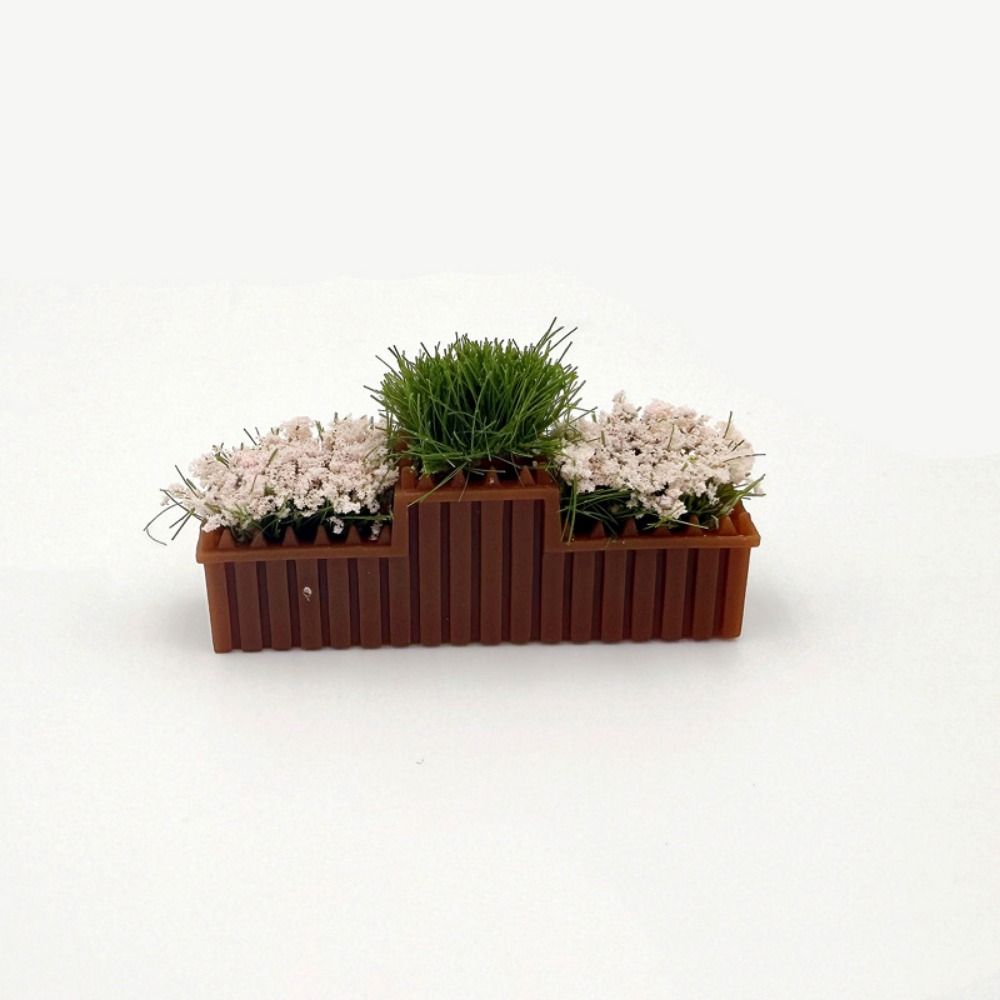 Lifelike Dollhouse Simulated Flowers 10 Colors Garden Lifelike Artificial Flower  Doll House Decor