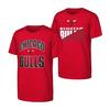 Chicago Bulls Unisex Adult Graphic Print T-Shirt (Pack of 2)