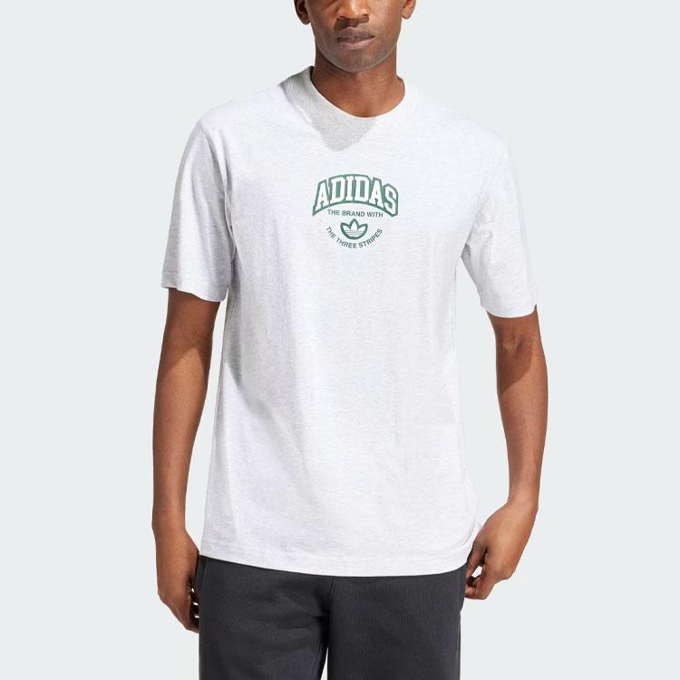 Adidas Originals T Shirt Men's Light Gray IS2929