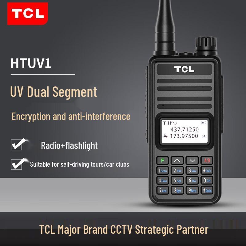 Compatible with TCL HT6/HT8/HT9 Walkie-Talkie for High-Power Outdoor, Basement, Construction, or Hotel Use