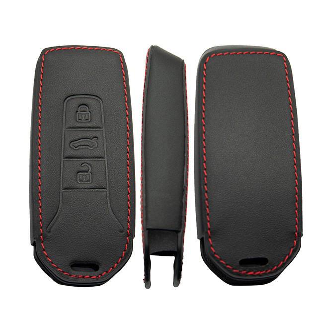 Volkswagen Touareg Key Cover with Chain, Genuine Leather, 2021-2022 Models