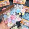 10/20/30Pcs Mini Flocking Squishy Kitty Paw Stress Relief Decompression Toy Pinching Squeeze Cat Paw New Fidget Toy Gift