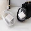 Transparent Storage Box Jewelry Organizer Data Cable Protective Cover Portable Doll Toy Pouch Keychain Bag Zipper Coin Purse