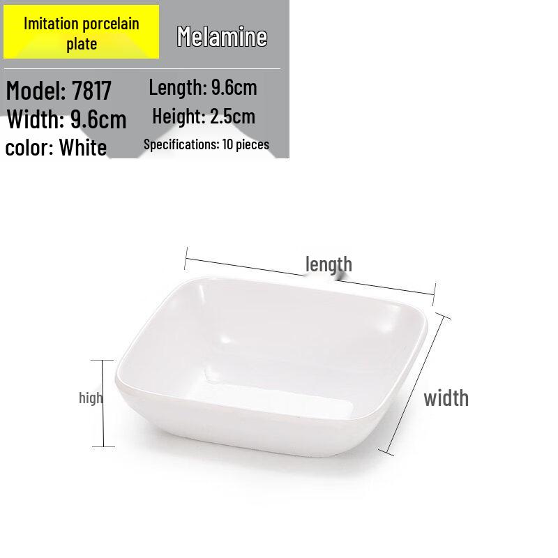 Melamine Divided Serving Dish