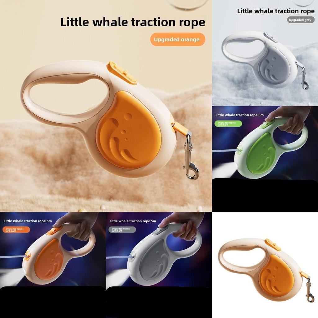 Auto Retractable Dog Traction Rope For Medium Large Dogs Nylon Abs Durable Walks