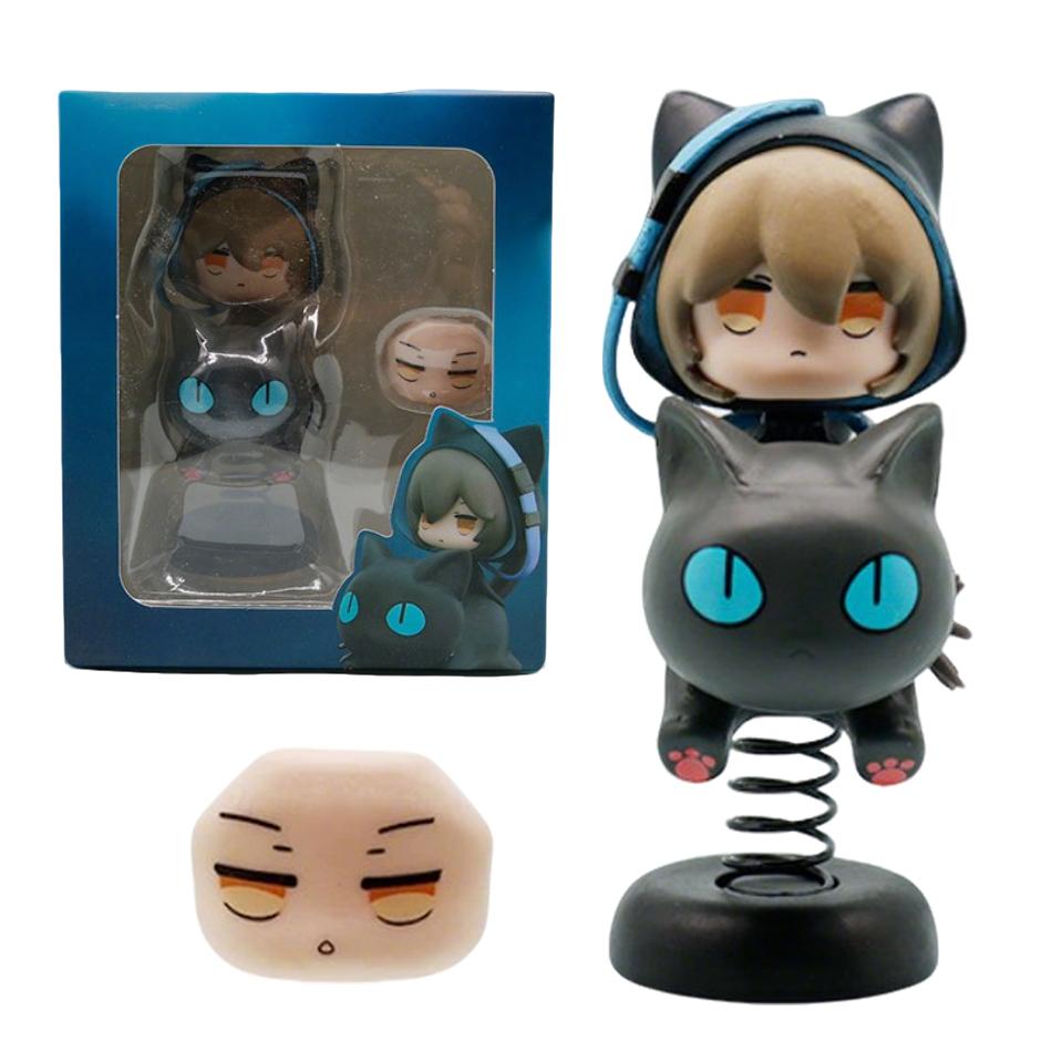 Newest Arknights LIN/Phantom Noodle Stopper Anime Figure Bishoujo Ornament Collectible Model Toy Doll withbox decoration gifts