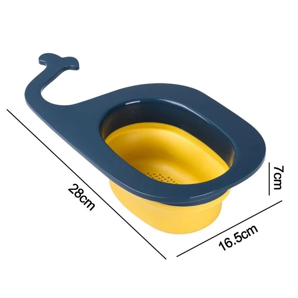 Anti-leakage Sink Whale Drain Basket Foldable Filter Basket New Kitchen Strainer  Kitchen Use