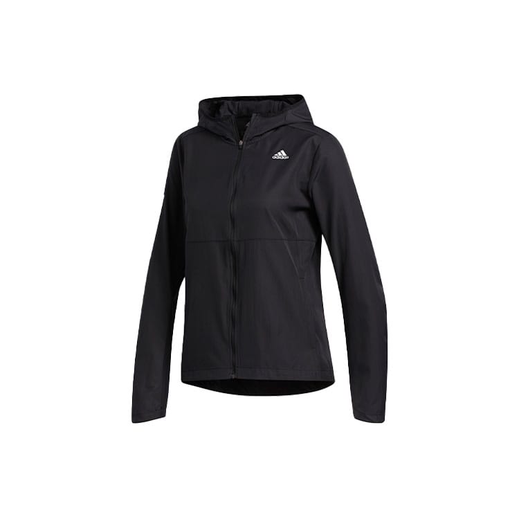 adidas Jackets Women's Black Hooded Moderate Other FM6928
