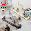 KAK Zinc Alloy Pearl Gray Gold Cabinet Handles Solid Drawer Knobs Kitchen Cupboard Door Pulls Furniture Handle Cabinet Hardware