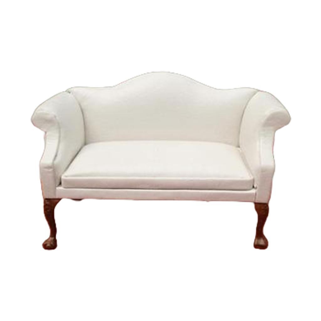 Puppenhäuser im Maßstab 1:12 Loveseat Miniatur Couch Möbel Rollenspiel für Kinder Puppenhaus Möbel Modell für Puppenhäuser