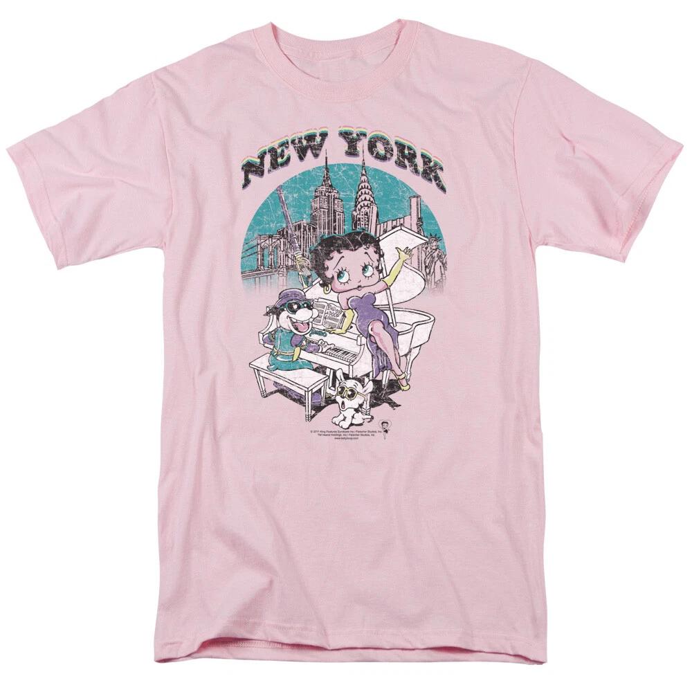 Betty Boop  Singing In NY  T-Shirt - to 4X 3XL