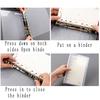 Creative Transparent Twill Pp Binder Shell A6 A5 Six-Hole B5 Nine-Hole Folder