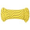 152592 vidaXL Boat Rope Yellow 4 Mm 25 M Polypropylene