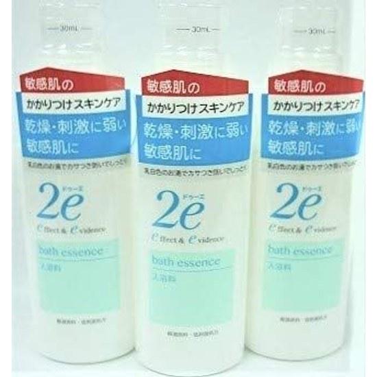 Set Shiseido 2e Due Bathing Liquid (420mL) 3 Pack Sensitive Skin Bath Additive