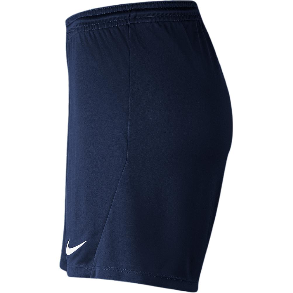 Nike Dri-FIT Solid Logo Print Athletic Shorts Women shorts Blue BV6860-410