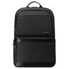 Multifunctional Business Commuter Zipper Closure Large Capacity Fabric Laptop Backpack Medium Men Backpack Black Gray Blue 36B-017