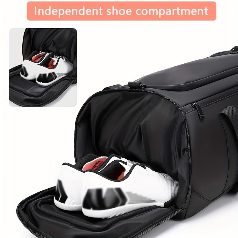 Large Capacity Travel Duffel Bag, Spacious Unisex Overnight Sports Gym Bag with Multiple Compartments, Perfect for Fitness, Outdoor Adventures