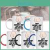 Humorous Modern Father's Day Mug Colorful Ceramic Cup For Dad's Gift 11oz 15oz