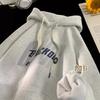 Heavy stiff burgundy sweater brand youth autumn and winter fleece hooded jacket