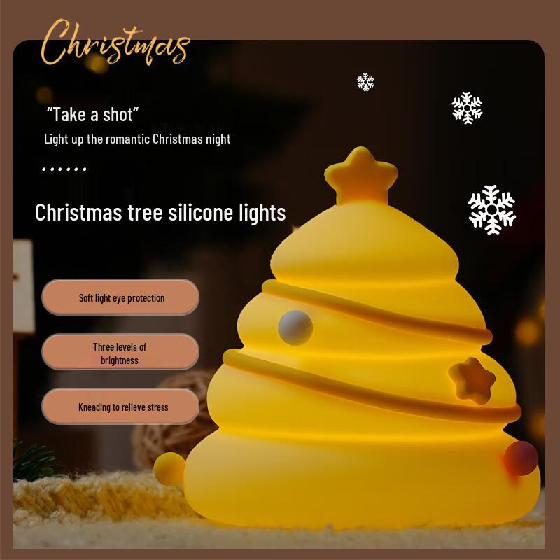 Creative Pumpkin Pat-Pat Silicone Night Light