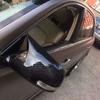 For Toyota Camry 6 xv40 Mark X / Reiz ABS Car Rearview Side Mirror Cover Wing Cap Exterior Door Housing Trim Adhesive Sticker