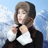 Lei Feng Hat Men and Women Winter Plus Velvet Thickened Warm Cycling Ear Protection Hat Northeast Outdoor Windproof Ski Pilot Hat