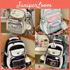 College Style Nylon Backpack With Waterresistant Design For Students