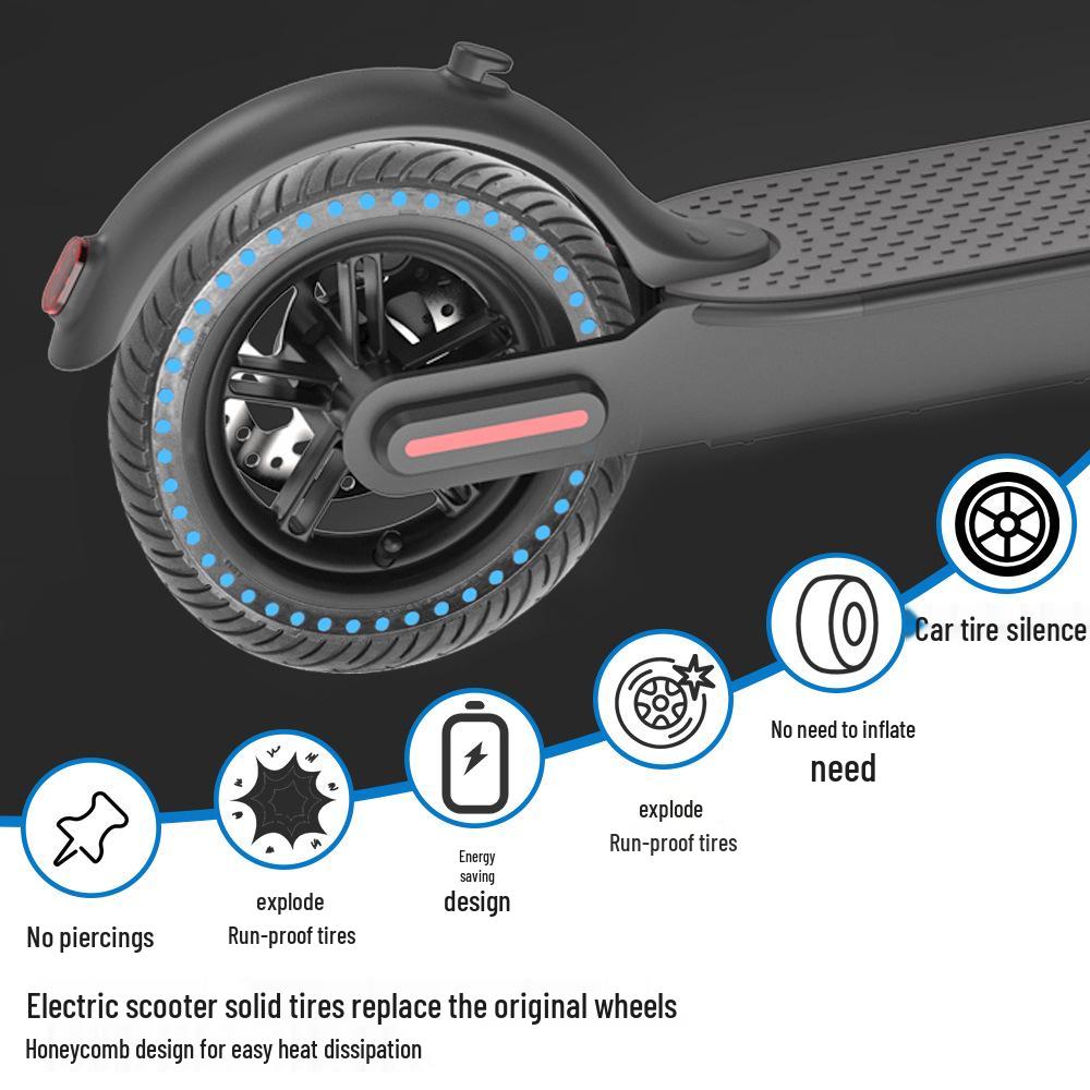 8.5x2.0 Honeycomb-däck för Xiaomi Elskoter - Universellt 8.5" Massivt Flerfärgat Tillbehör