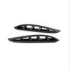 Carbon Fiber Front Fog Lamp Light Cover Trim For Toyota Venza Harrier 2020 2021