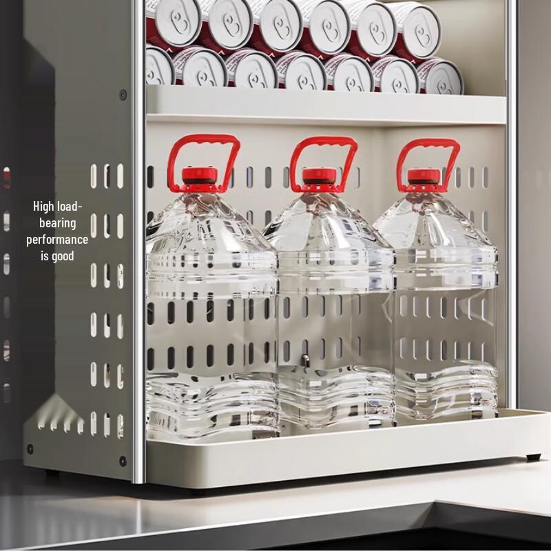 Yunshuang 3-Tier 40cm Kitchen Countertop Spice & Utensil Organizer with Pegboard