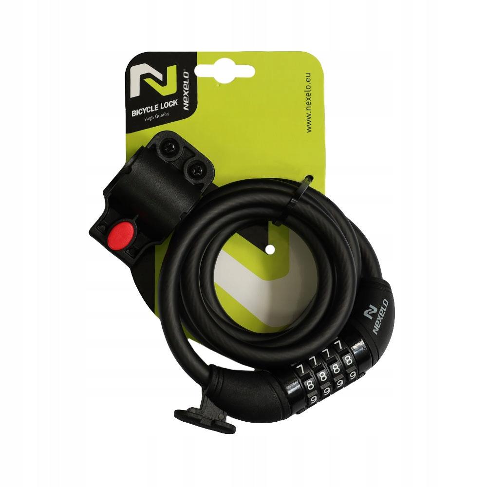 Bicycle Lock With Combination Lock Nexelo L233766Nex