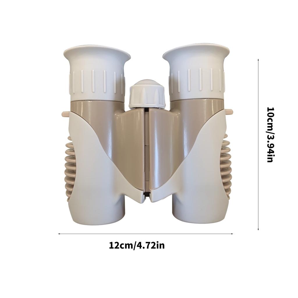 Kids Foldable Binoculars 8x Magnification Plastic Construction Perfect for Birding Camping Hiking Outdoor Activity